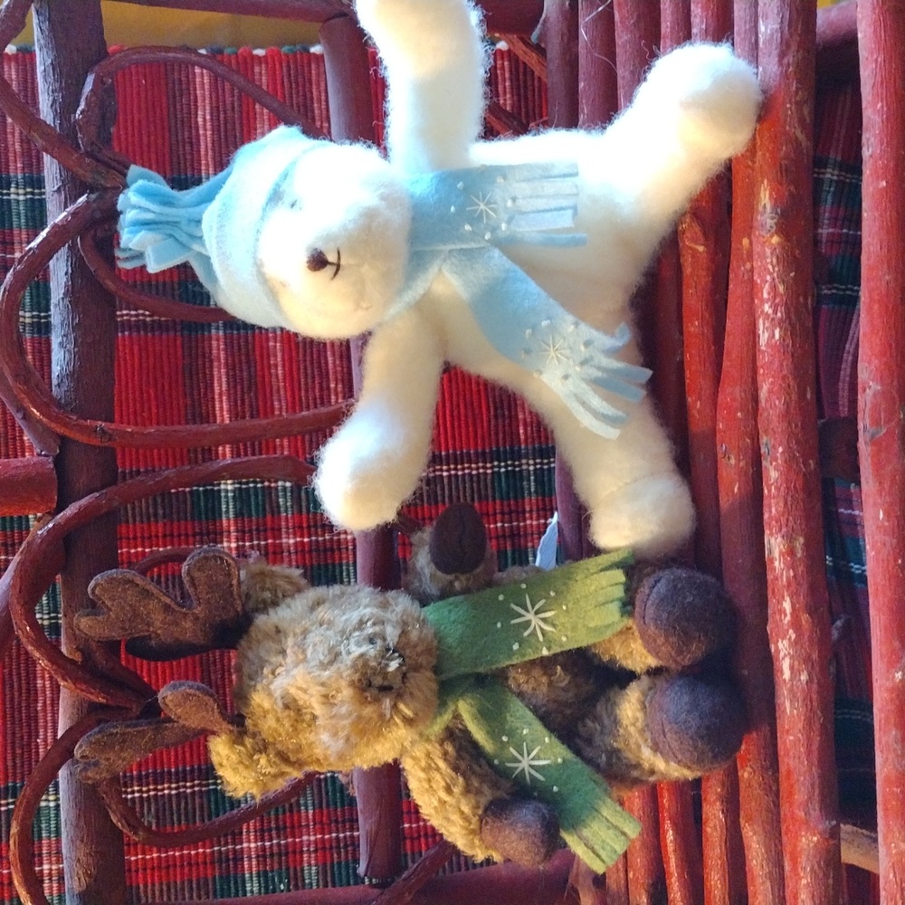 Bunnies by the Bay Moose and Polar Bear Plush